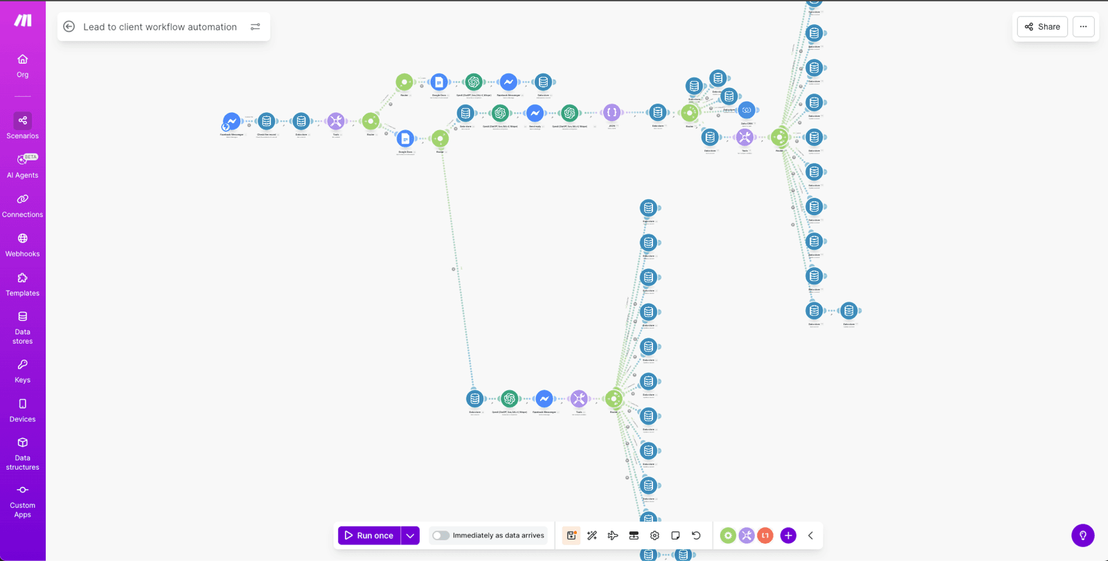 Social Media Chatbot preview
